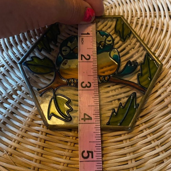 Love birds vintage suncatcher - Picture 3 of 6